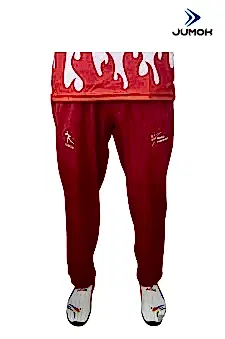 JUMOK FİTİLLİ KIRMIZI TAEKWONDO ANTREMAN PANTALONU